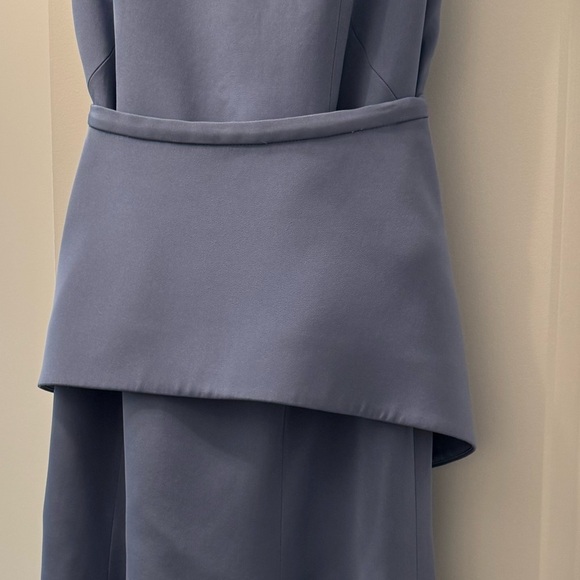 Romona Keveza Light Blue Strapless Mother of the Bride Gown Maxi Dress size 4 - Picture 9 of 9